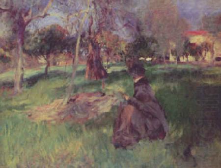 In the Orchard, John Singer Sargent